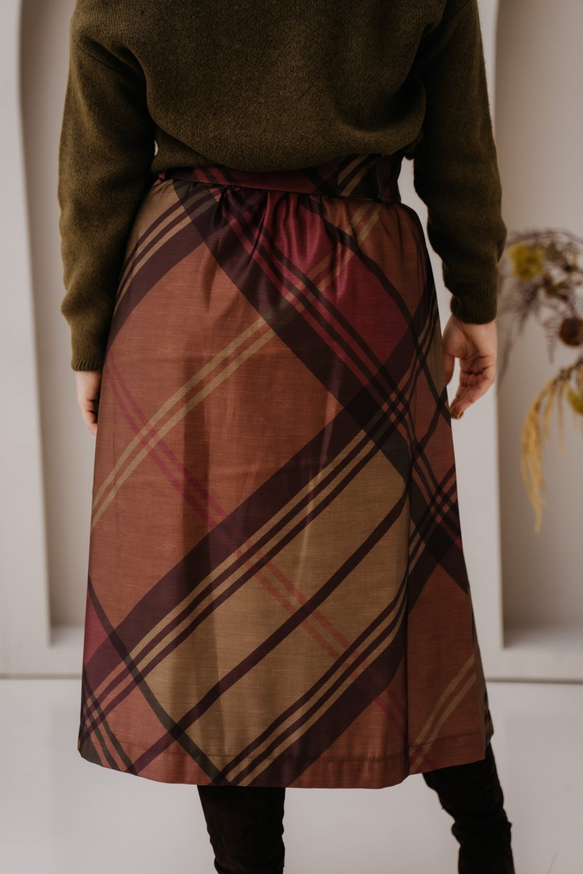 Lyon skirt Choco - Bij Keesje - Amelie & Amelie - Rok