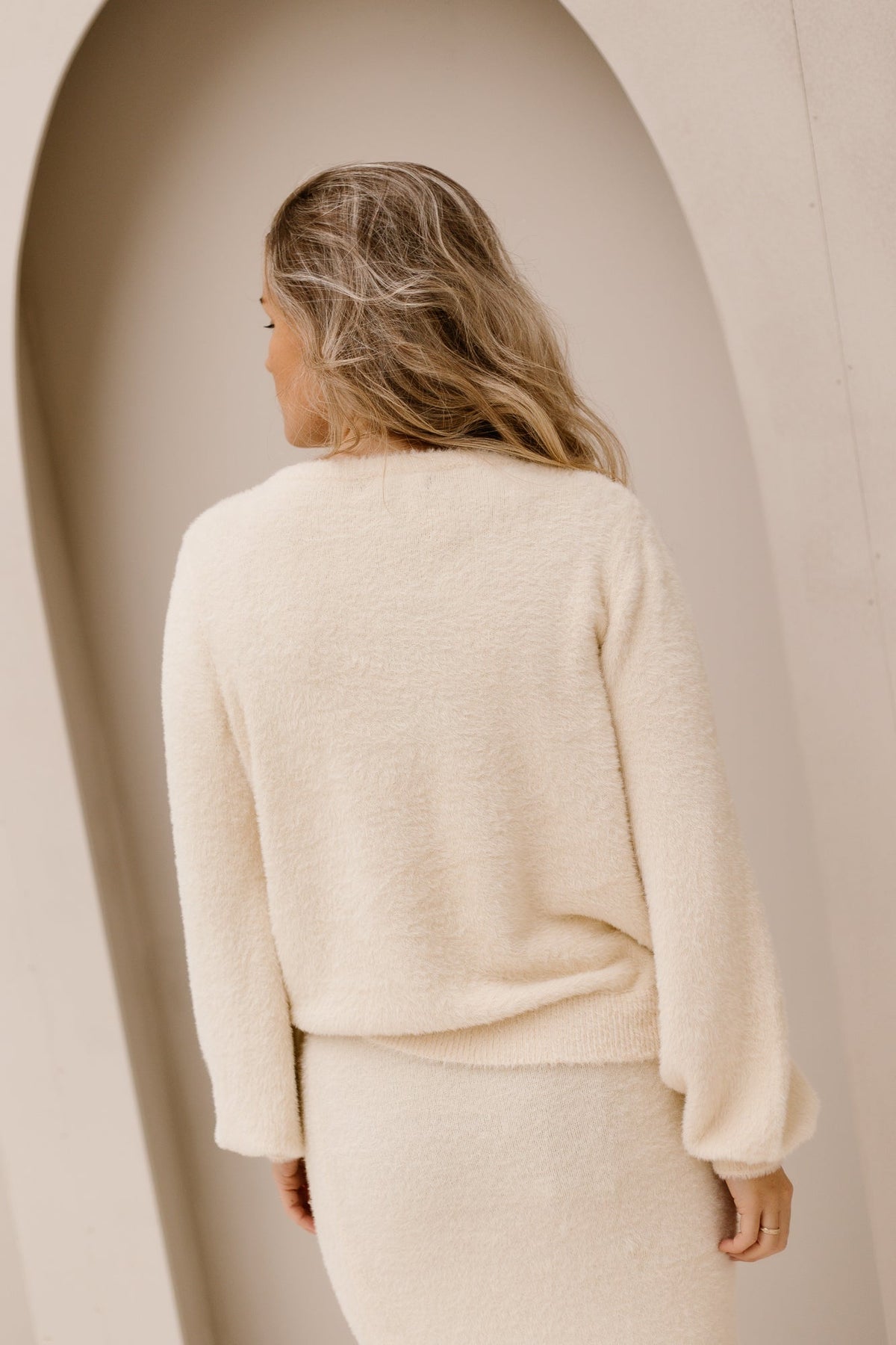 Maaike knitted cardigan Off-white - Bij Keesje - YDENCE - Vest