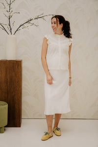 Maere blouse beige 094 - Bij Keesje - Bij Keesje - Blouse