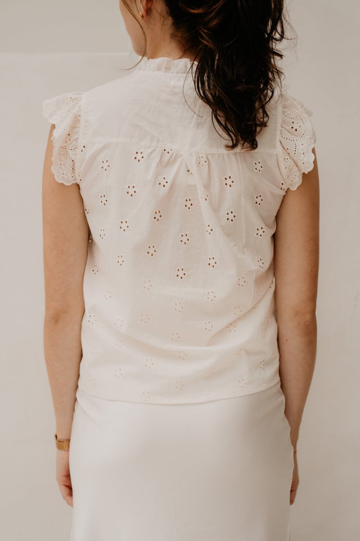 Maere blouse beige 094 - Bij Keesje - Bij Keesje - Blouse