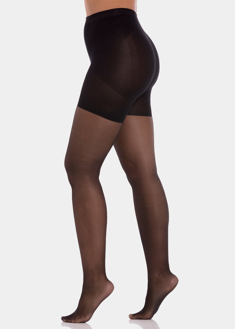 Magic Bodyfashion panty met fietsbroek 30 denier - Bij Keesje