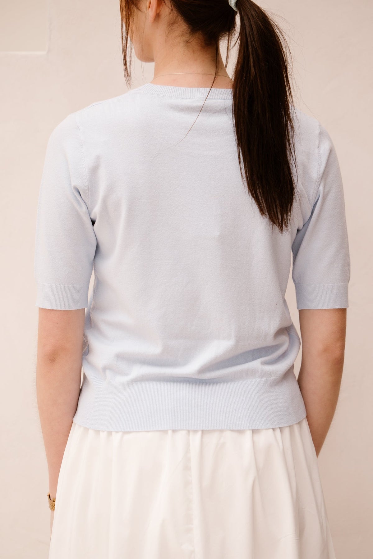 Maglia top Cielo Azurro - Bij Keesje - Rinascimento - trui