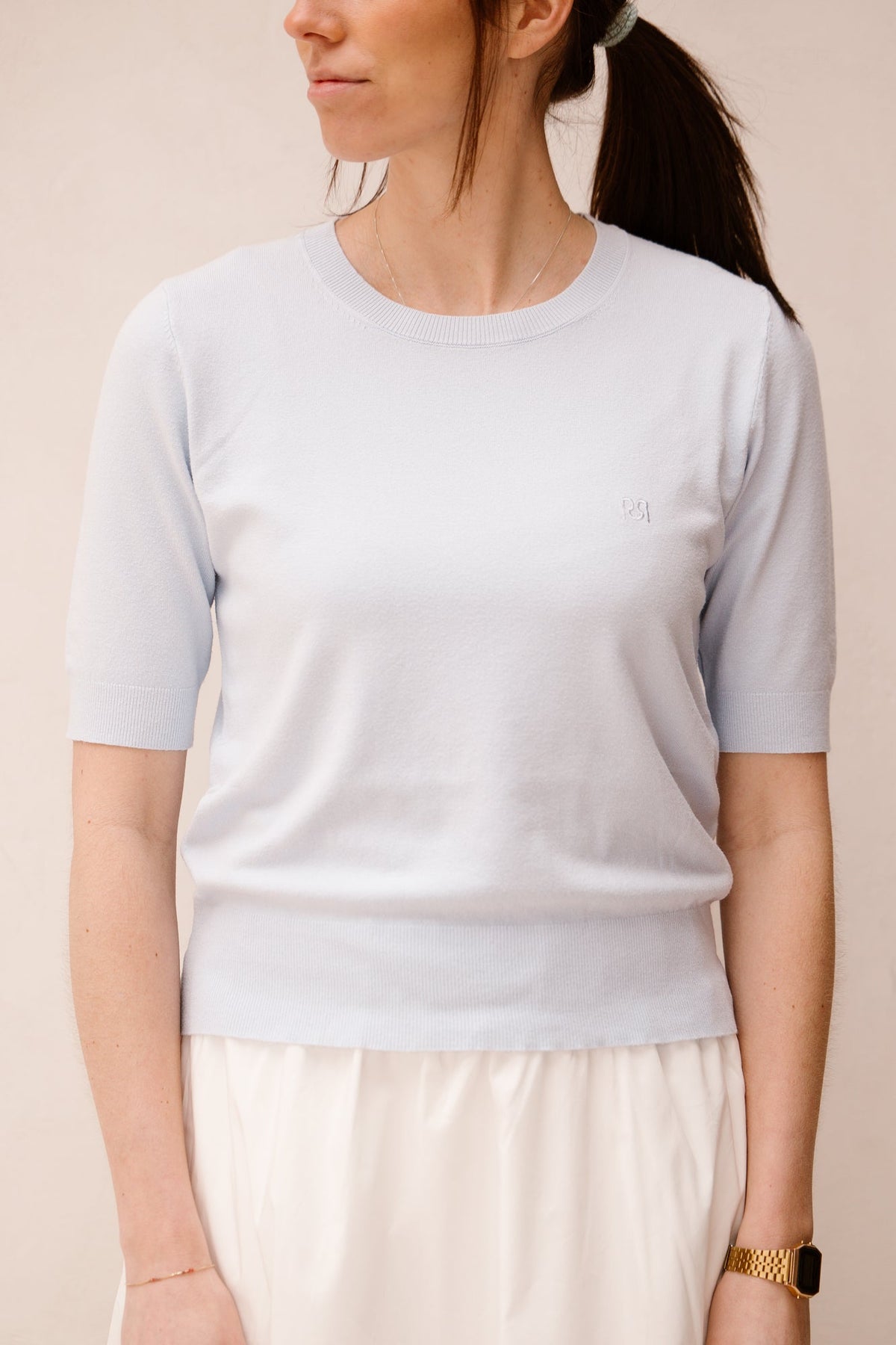 Maglia top Cielo Azurro - Bij Keesje - Rinascimento - trui