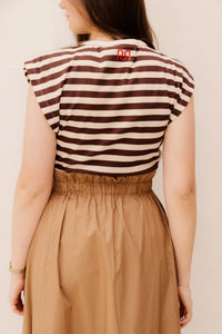 Maglietta T-shirt cioccolato B469 - Bij Keesje - Rinascimento - Top