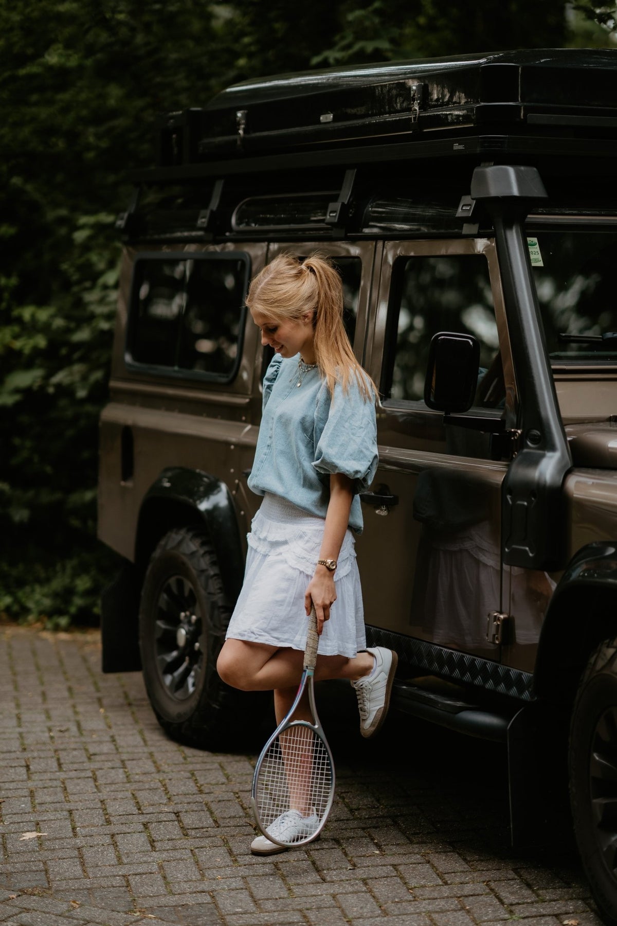Maliah S viole skirt white - Bij Keesje - Neo Noir - Rok