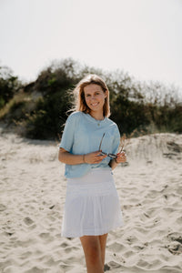 Maliah S viole skirt white - Bij Keesje - Neo Noir - Rok