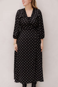 Malinga dot dress black - Bij Keesje - Neo Noir