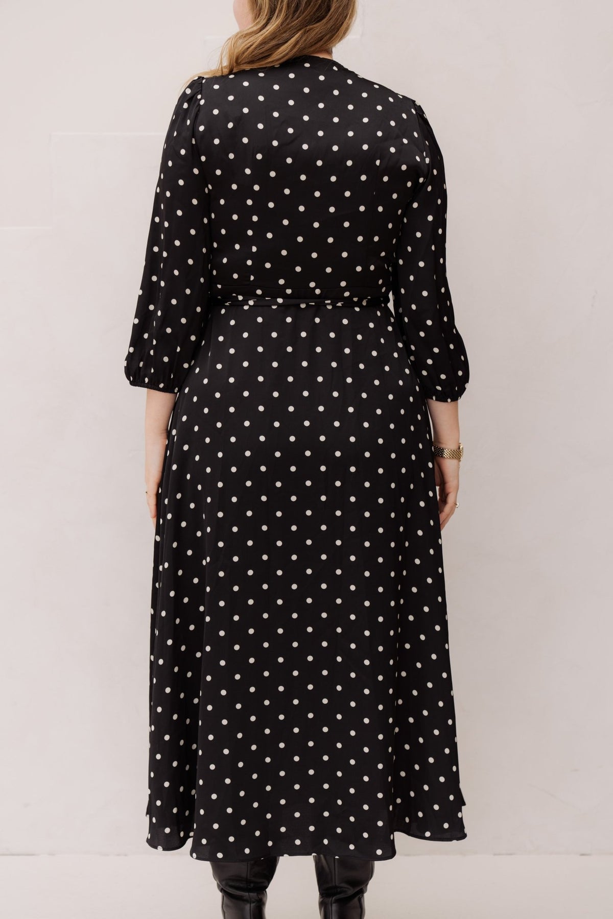 Malinga dot dress black - Bij Keesje - Neo Noir