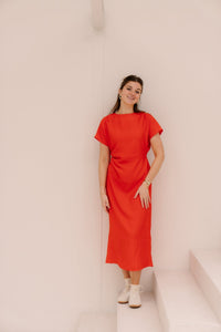 Malixa Dress Red - Bij Keesje - Ange - jurk
