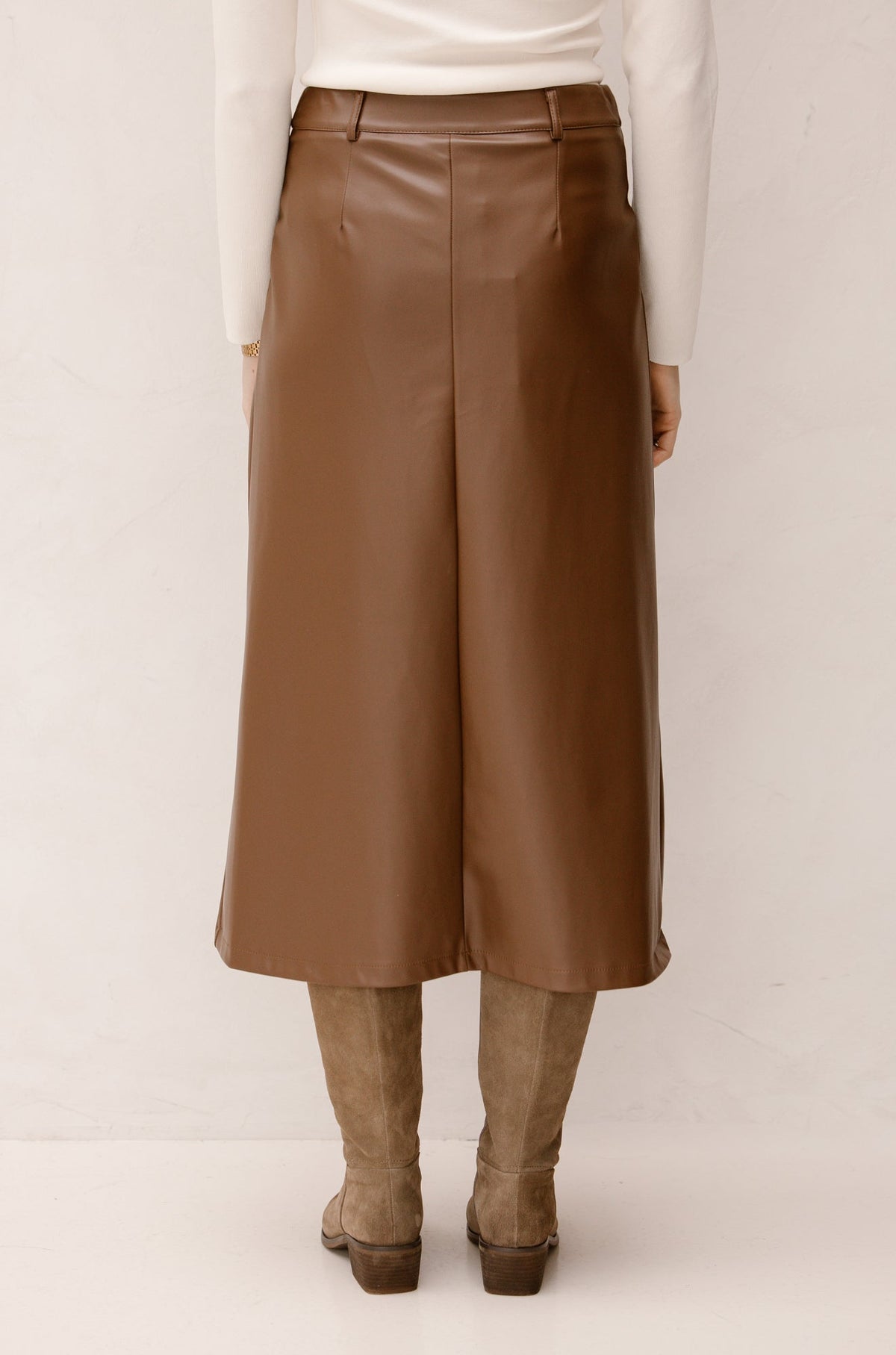Malmedy skirts choco - Bij Keesje - Amelie & Amelie