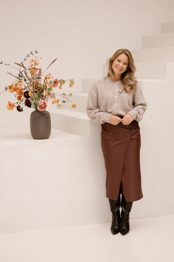 Malmo skirts bordeaux - Bij Keesje - Amelie & Amelie