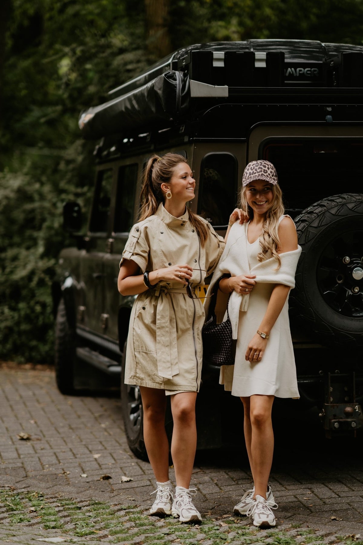 Manoa jurk beige - Bij Keesje - Bij-Keesje - Jurk