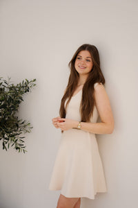 Manoa jurk beige - Bij Keesje - Bij - Keesje - Jurk