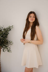 Manoa jurk beige - Bij Keesje - Bij - Keesje - Jurk