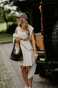 Manoa jurk beige - Bij Keesje - Bij-Keesje - Jurk