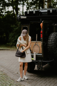 Manoa jurk beige - Bij Keesje - Bij-Keesje - Jurk