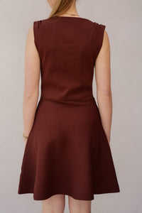 Manoa jurk bruin - Bij Keesje - Bij - Keesje - Jurk