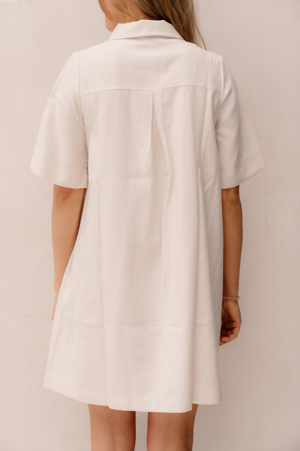 Mapaula Dress Ecru - Bij Keesje - Ange - jurk