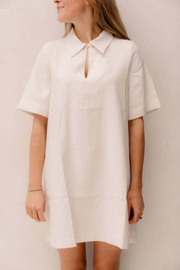 Mapaula Dress Ecru - Bij Keesje - Ange - jurk