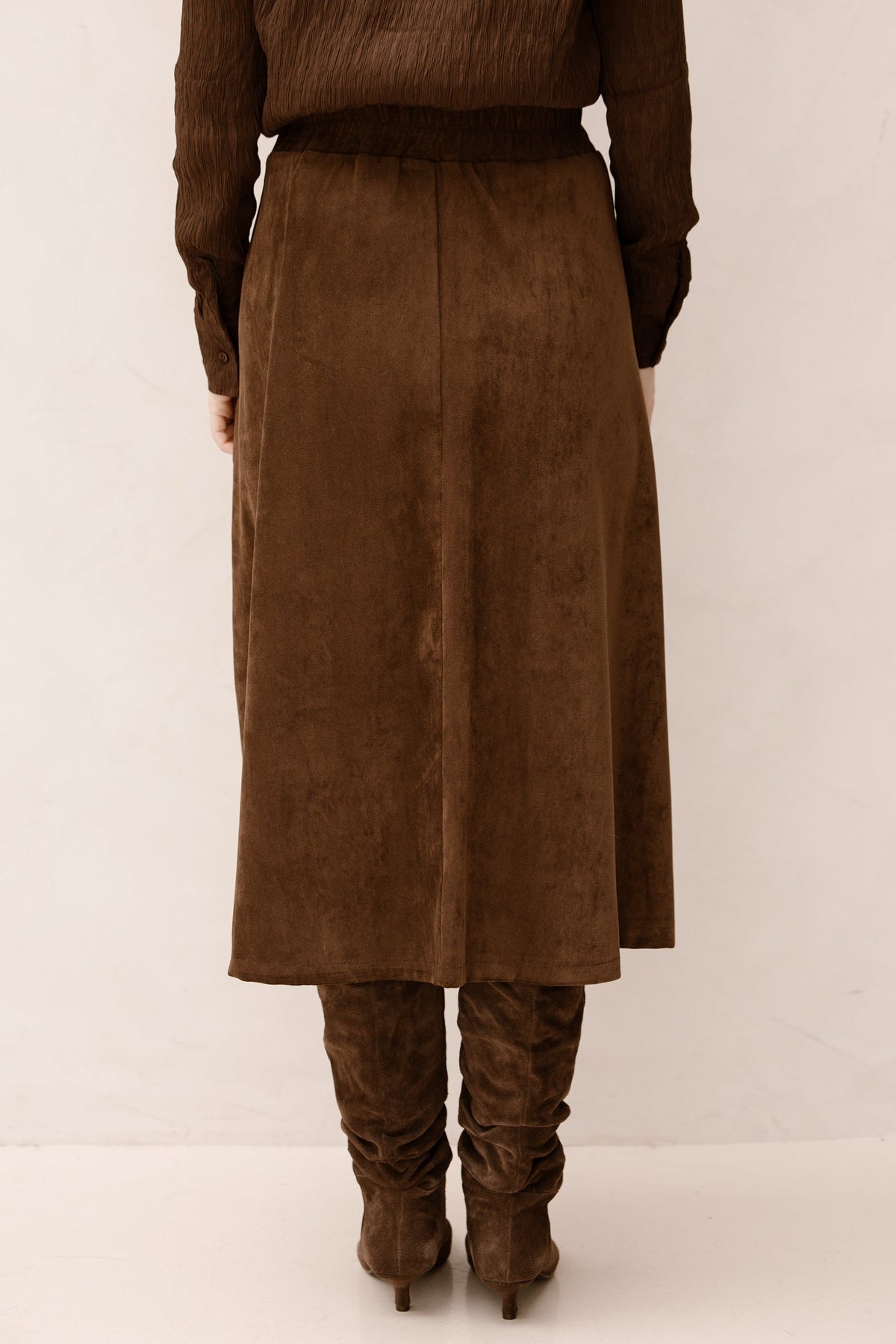 Marano skirt choco - Bij Keesje - Amelie & Amelie