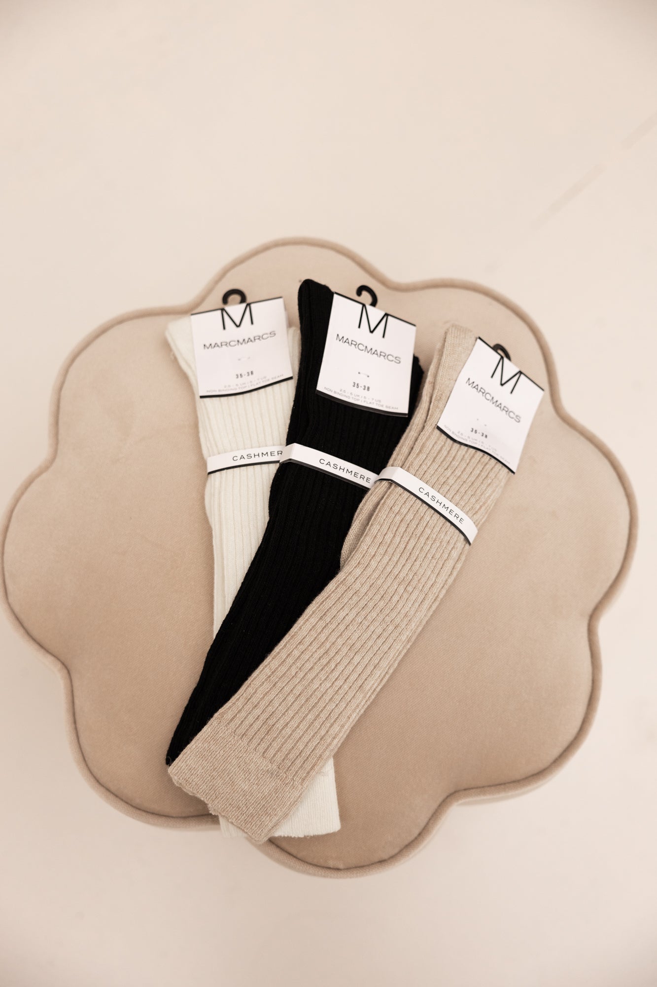 Marcmarcs kniekous Colette beige - Bij Keesje - MarcMarcs
