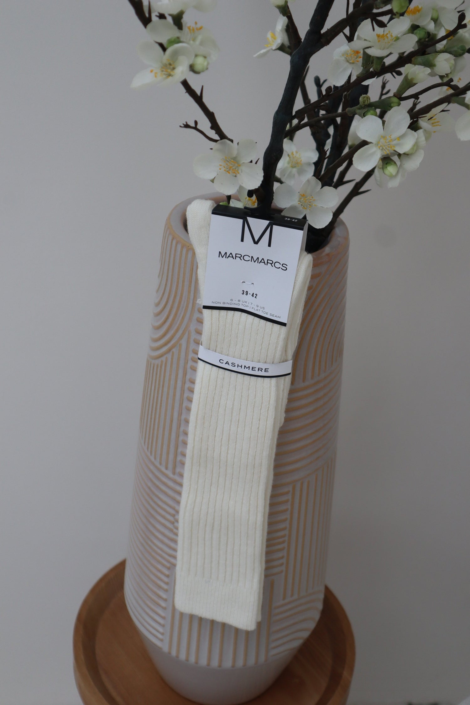 Marcmarcs kniekous Colette off - white - Bij Keesje - MarcMarcs