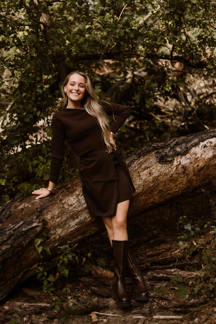 Marianne Skirt Brown