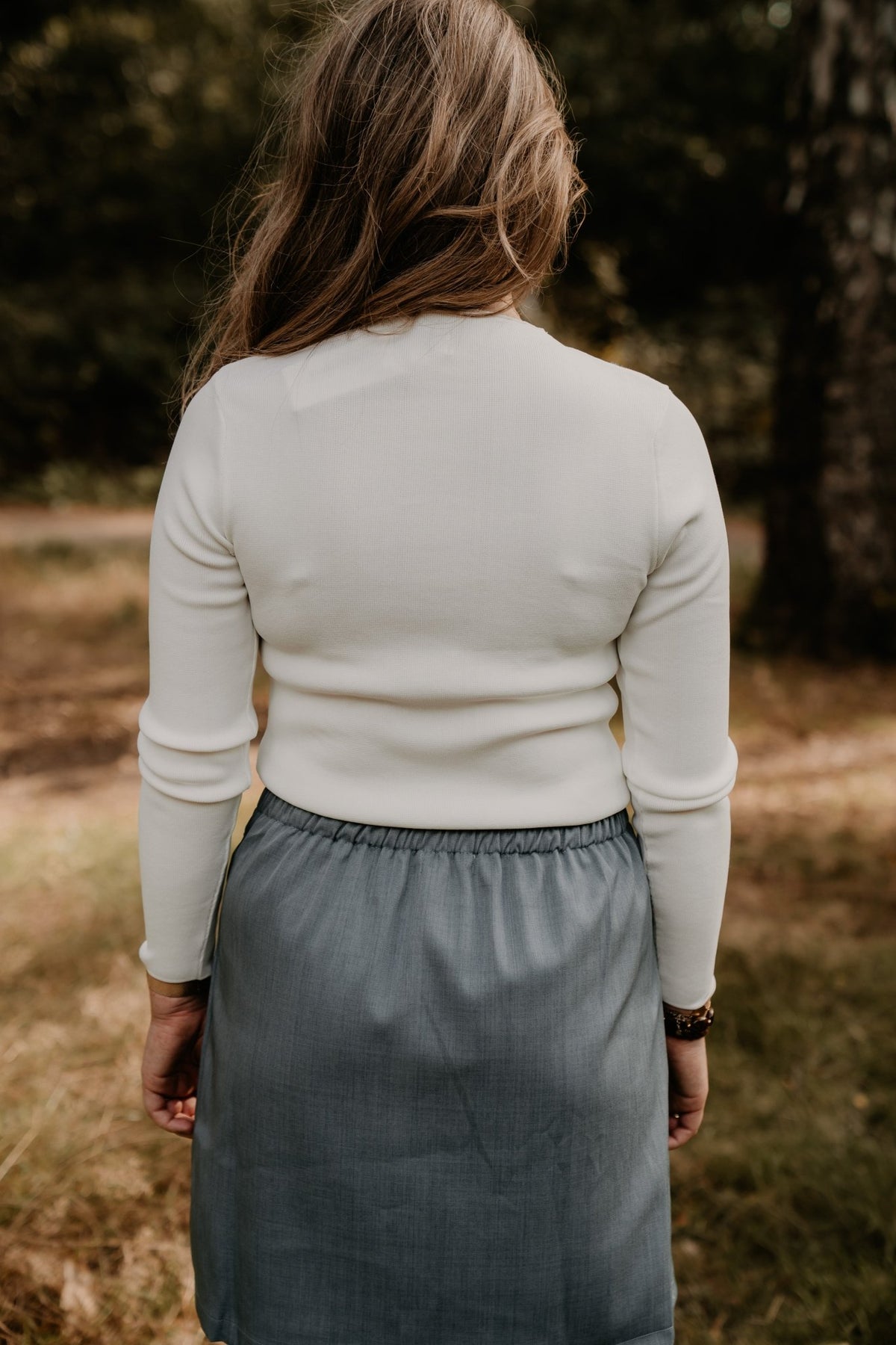Marianne Skirt Iceblue - Bij Keesje - Bij Keesje The Label - Rok