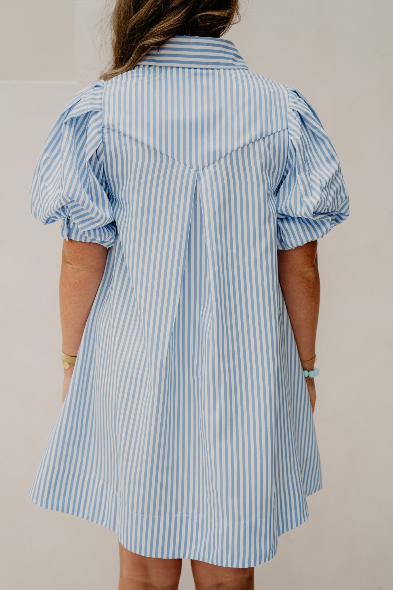 Marie Dress Stripe Blue - Bij Keesje - Bij Keesje The Label - Jurk
