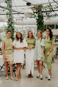 Marie Dress Stripe Green - Bij Keesje - Bij Keesje The Label - Jurk