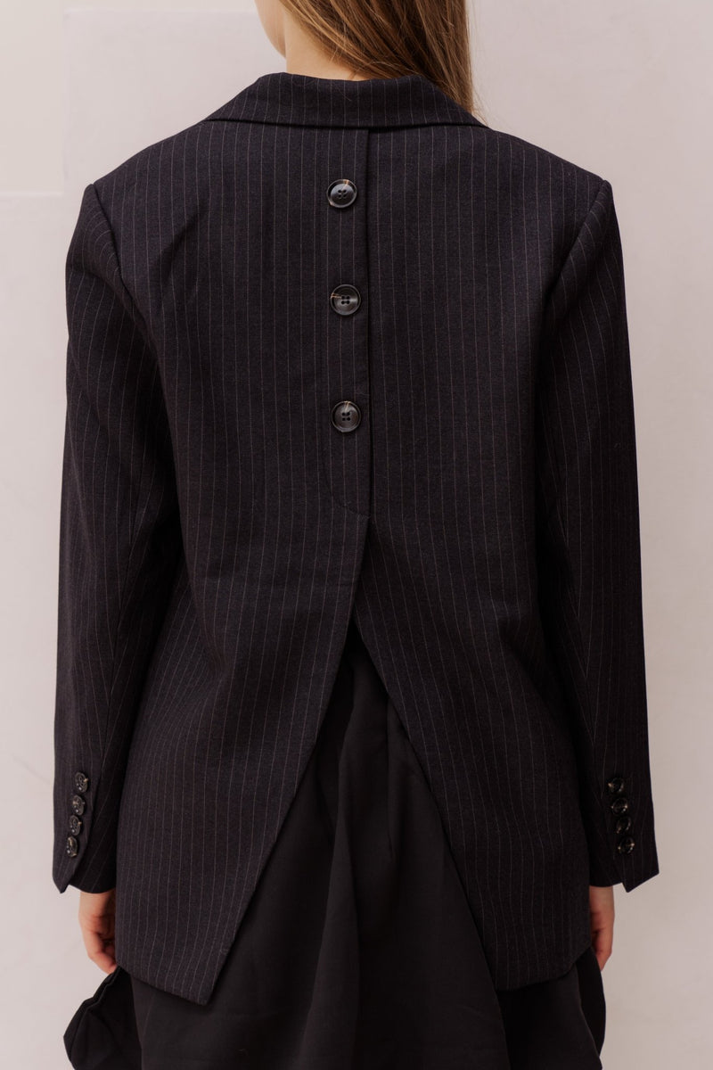 Marielle button back blazer - Bij Keesje - Neo Noir