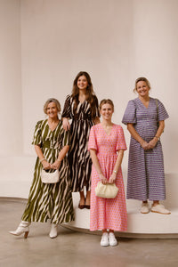 Marielle print dress pink - Bij Keesje - Bij Keesje The Label - Jurk