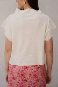 Mariët Top ecru - Bij Keesje - Bij Keesje - Top