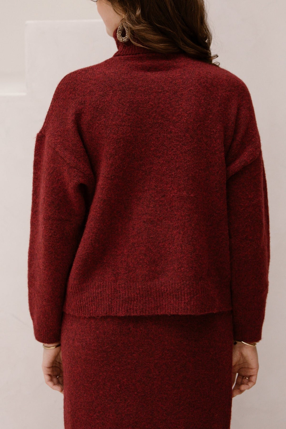 Marit col bordeaux - Bij Keesje - Bij Keesje The Label