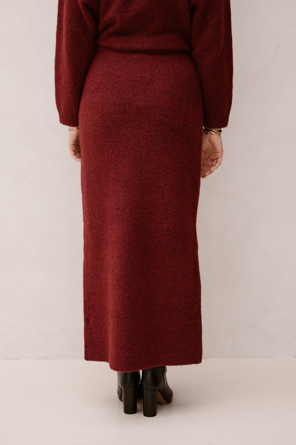 Marit skirt bordeaux - Bij Keesje - Bij Keesje The Label