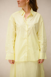 Marjolein blouse logo geel - Bij Keesje - Bij Keesje The Label