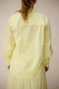 Marjolein blouse logo geel - Bij Keesje - Bij Keesje The Label