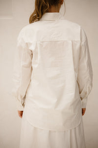 Marjolein blouse logo offwhite/geel - Bij Keesje - Bij Keesje The Label