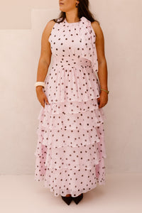 Marli Big Dot Dress Light Pink - Bij Keesje - Neo Noir - Jurk