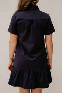 Marlijne denim dress darkblue - Bij Keesje - Bij Keesje - Jurk