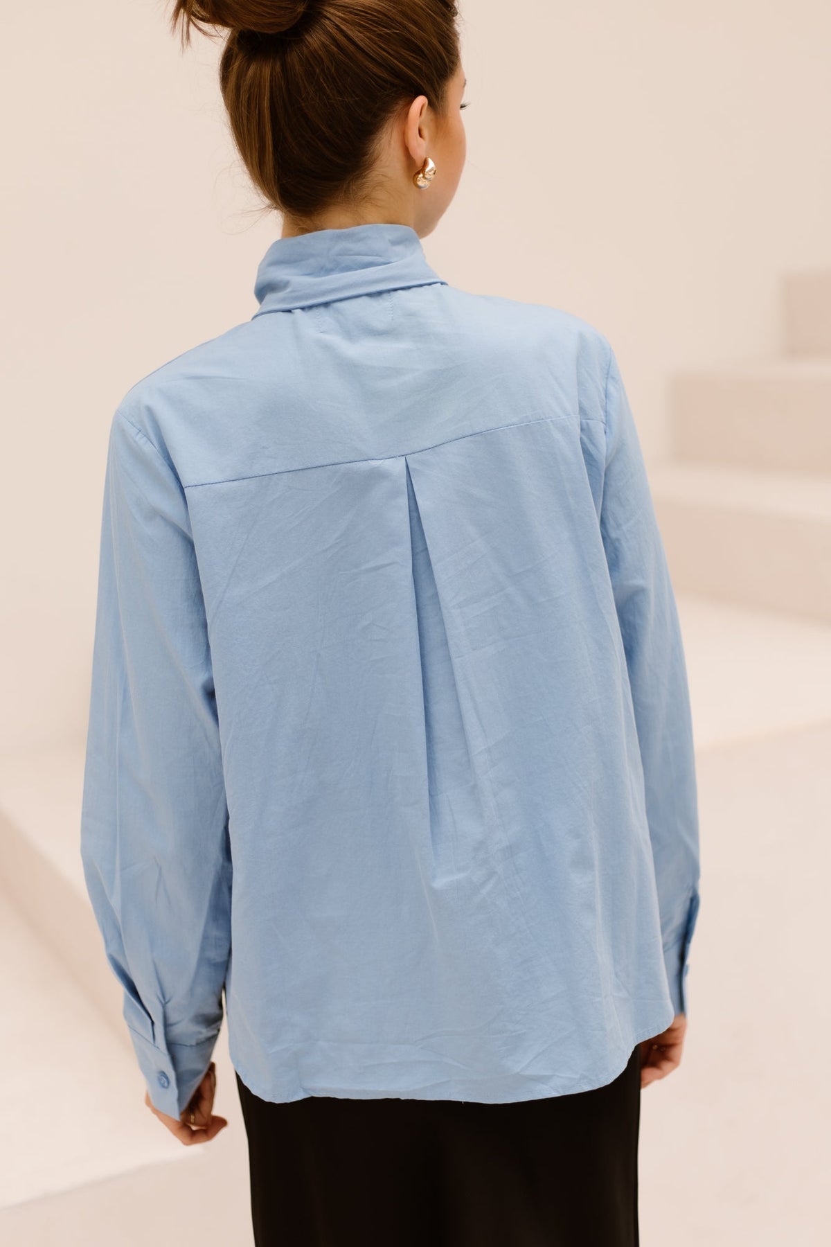 Marriet blouse blue - Bij Keesje - Bij Keesje - Blouse