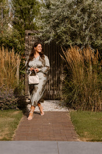 Massima misty orchid blouse smoke green - Bij Keesje - Neo Noir - Top