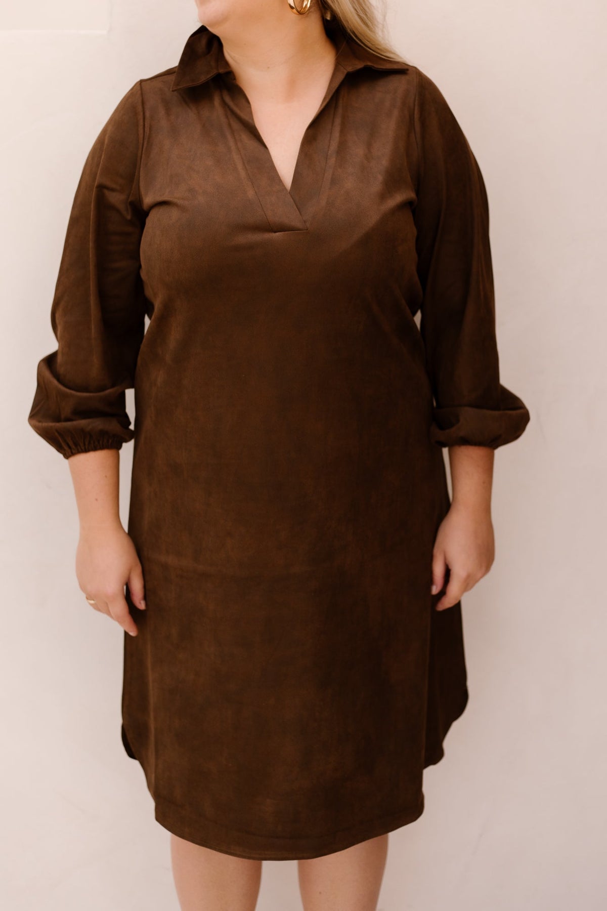 Maura dress dark earth - Bij Keesje - exxcellent - Jurk