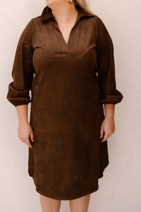 Maura dress dark earth - Bij Keesje - exxcellent - Jurk