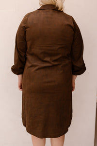 Maura dress dark earth - Bij Keesje - exxcellent - Jurk