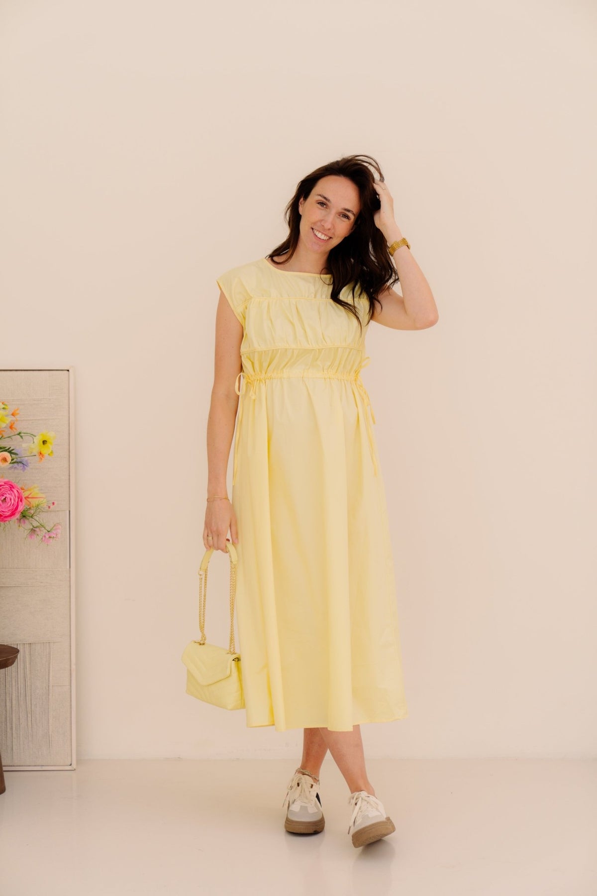 Maure dress yellow - Bij Keesje - Bij Keesje - Jurk