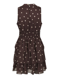 May Big Dot Dress Brown - Bij Keesje - Neo Noir - Jurk