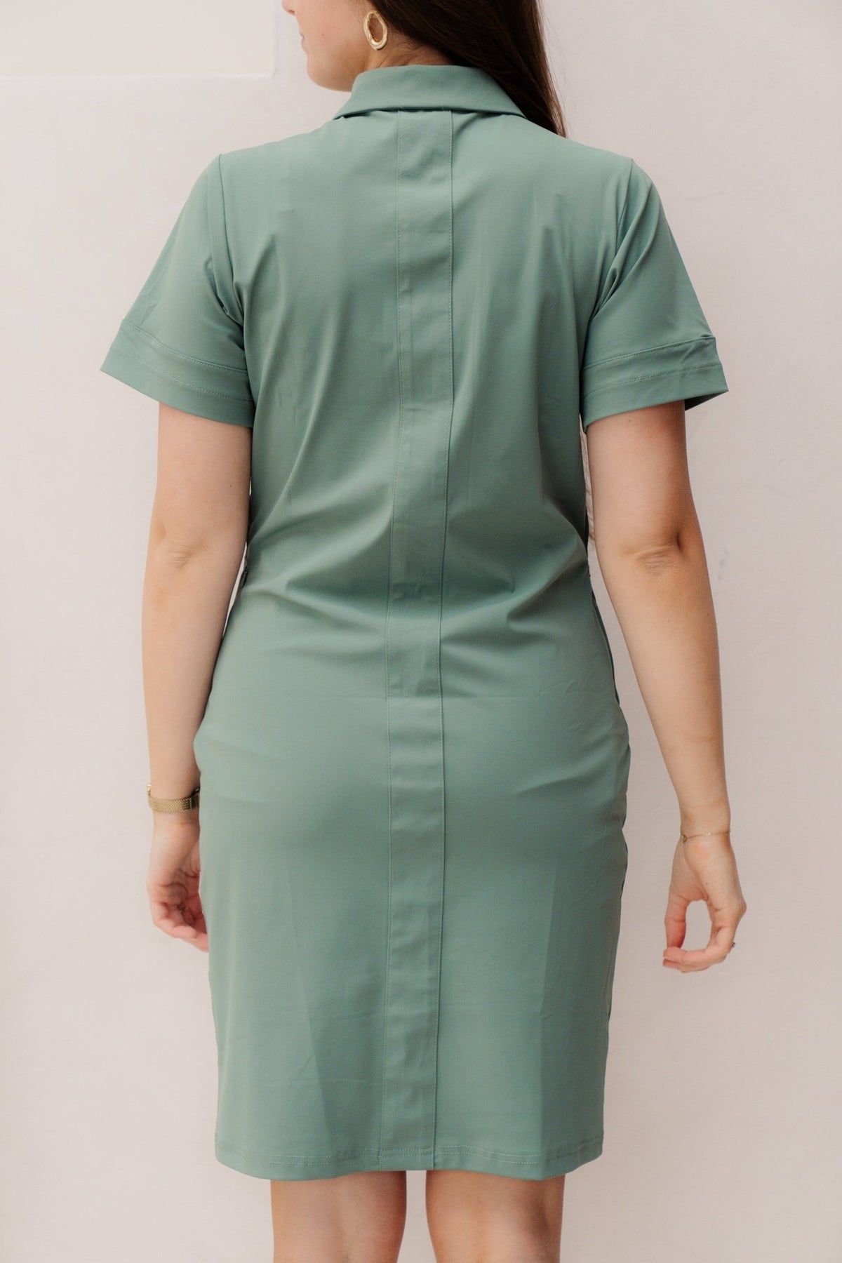 Meave dress travel green bay - Bij Keesje - Kimara - Jurk