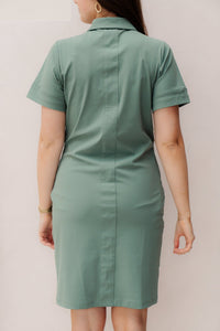 Meave dress travel green bay - Bij Keesje - Kimara - Jurk