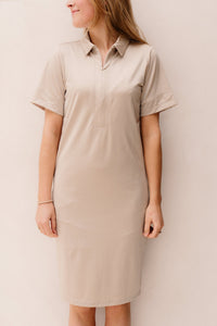 Meave dress travel lurex champagne - Bij Keesje - Kimara - Jurk